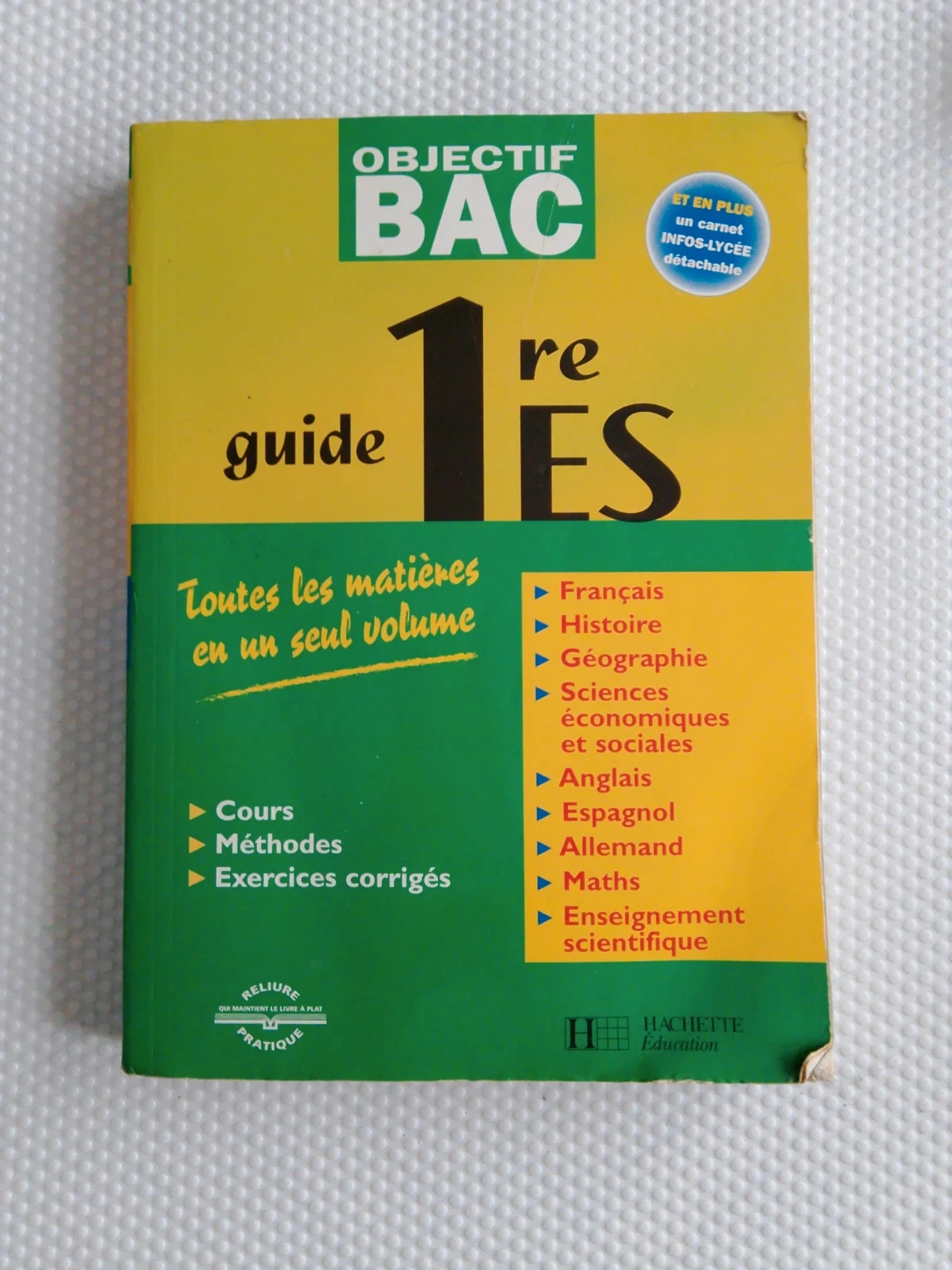 Objectif bac 1ère ES